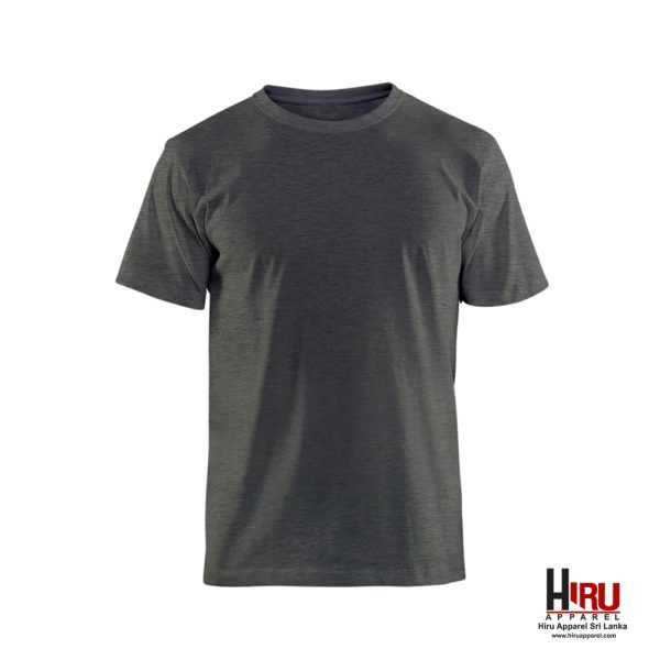 Charcoal Grey UNISEX CREW NECK PLAIN T SHIRT