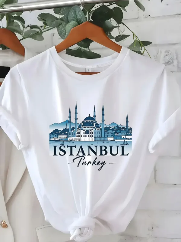 Istanbul Casual Printed T-Shirt