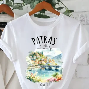 Patras Casual Printed T-Shirt
