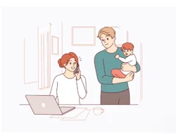 Stay at home mom and dads