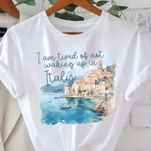 Italiya Casual Printed T-Shirt