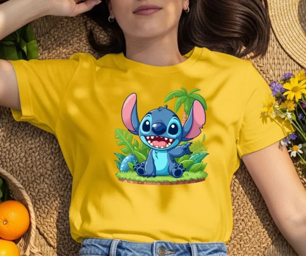 Pretty St Cartoon Printed T-Shirt Hiru apparel