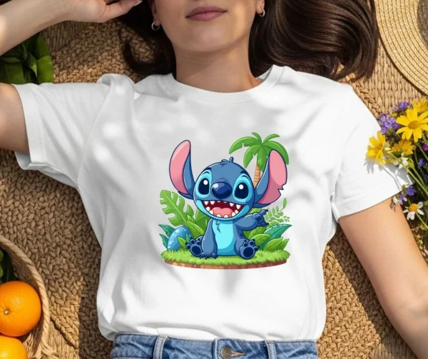 Pretty St Cartoon Printed T-Shirt Hiru apparel