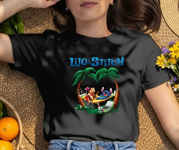 Pretty St Cartoon Printed T-Shirt Hiru apparel