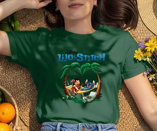 Pretty St Cartoon Printed T-Shirt Hiru apparel