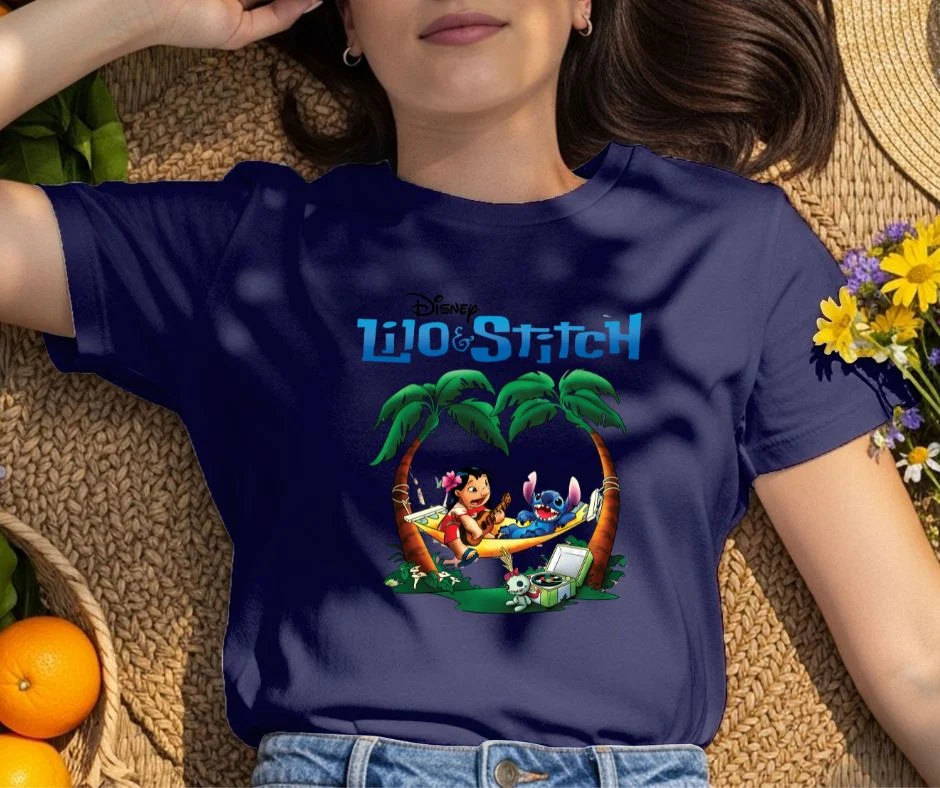 Pretty St Cartoon Printed T-Shirt Hiru apparel