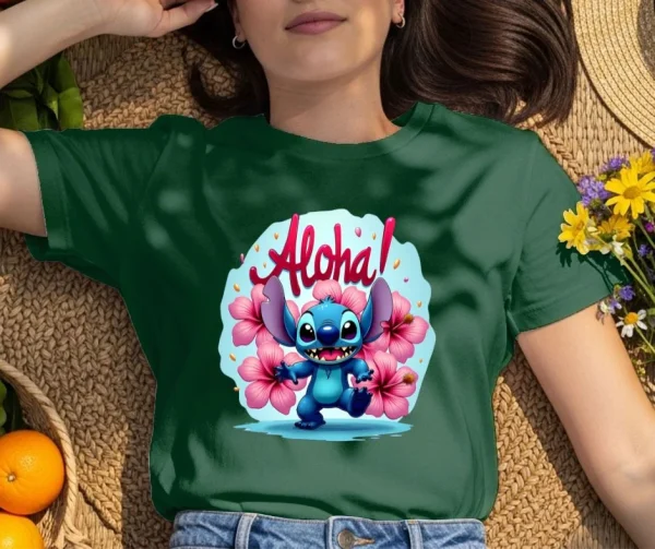 Pretty St Cartoon Printed T-Shirt Hiru apparel