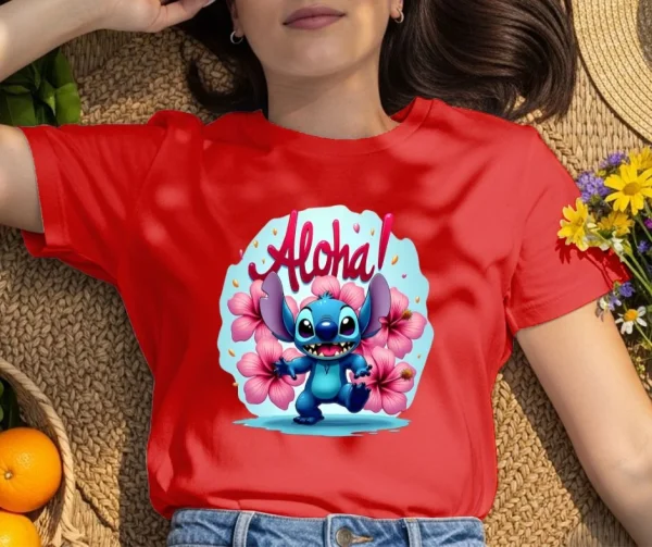 Pretty St Cartoon Printed T-Shirt Hiru apparel