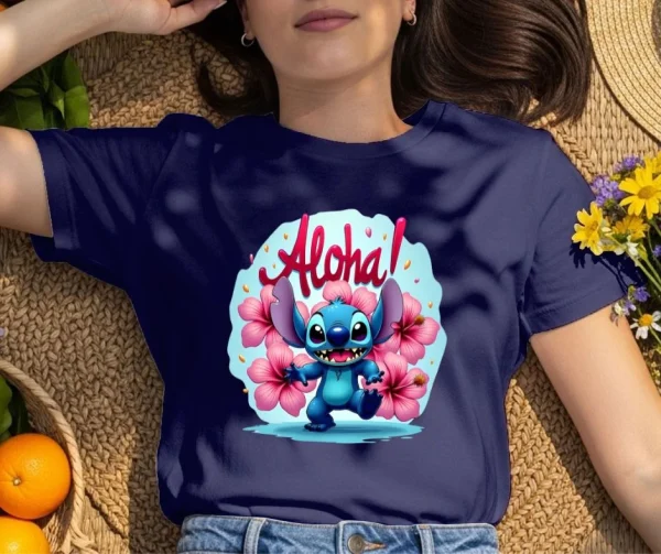 Pretty Morna Cartoon Printed T-Shirt - Image 6